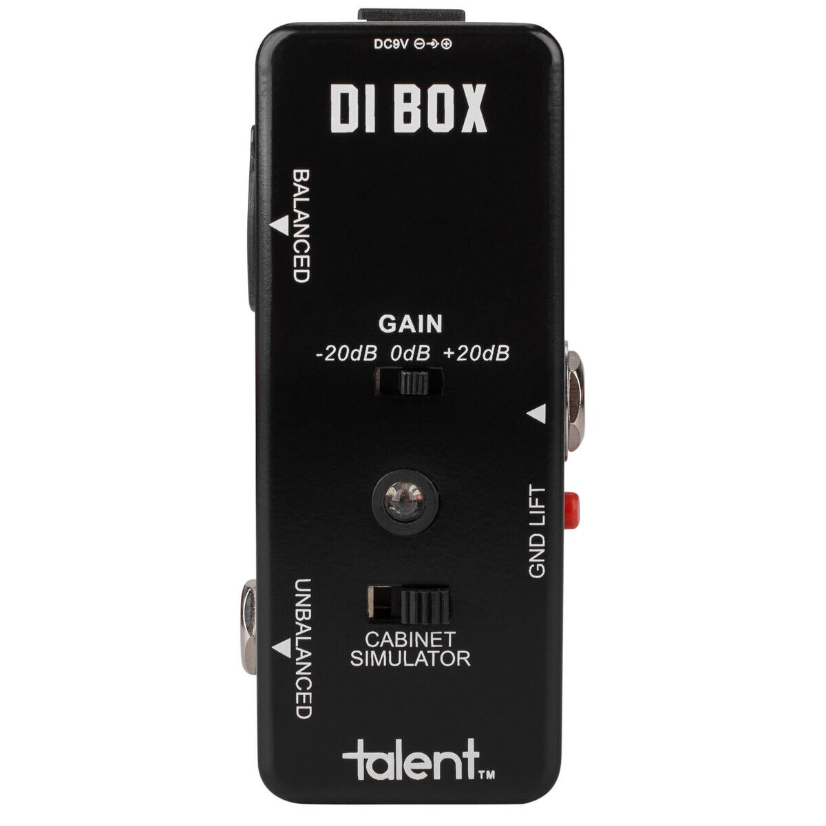Talent GTDI DIBOX Guitar Mini FX Pedal Stomp Box
